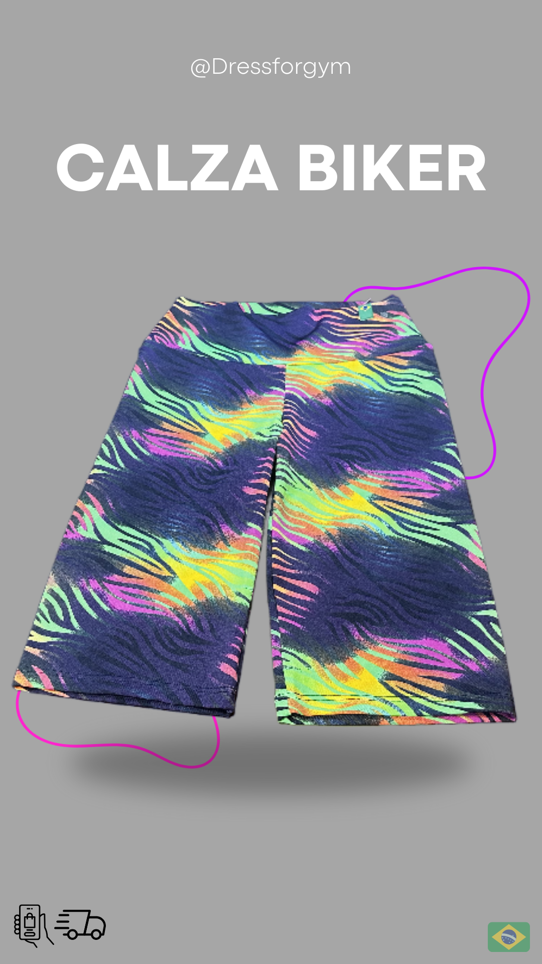 EasyFlex Shorts BIKER Variedades