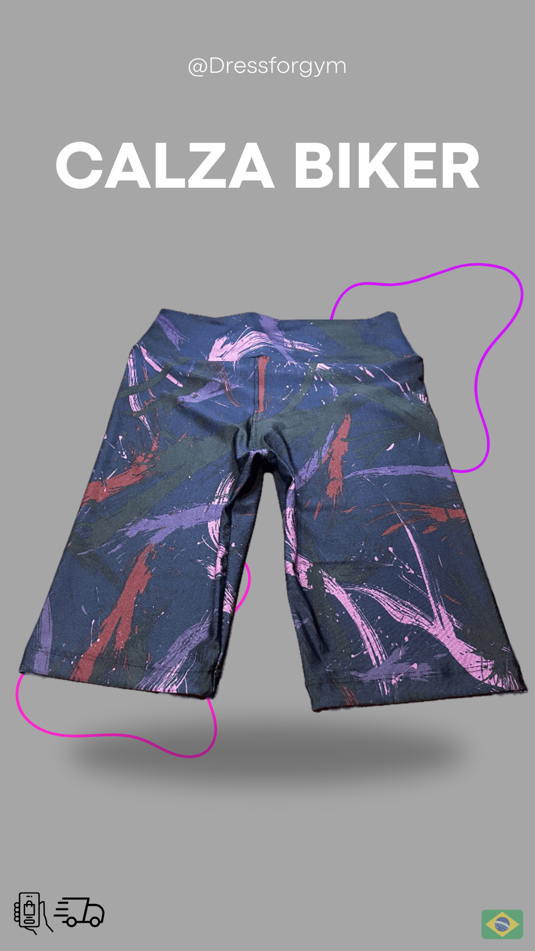 EasyFlex Shorts BIKER Variedades